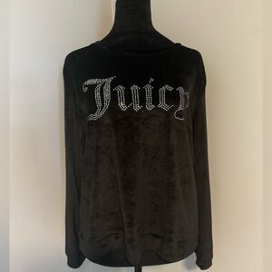 Juicy Couture Velour Pullover Size Large